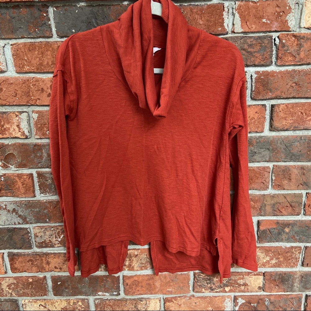 Open back long sleeve